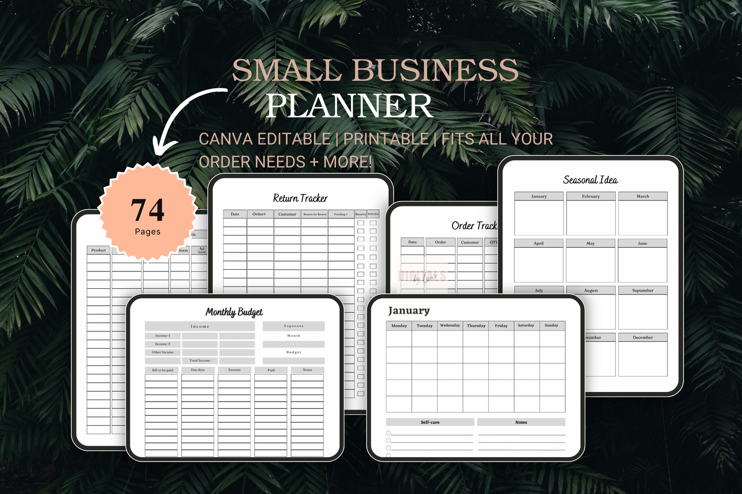 Small Business Planner MRR | PLR