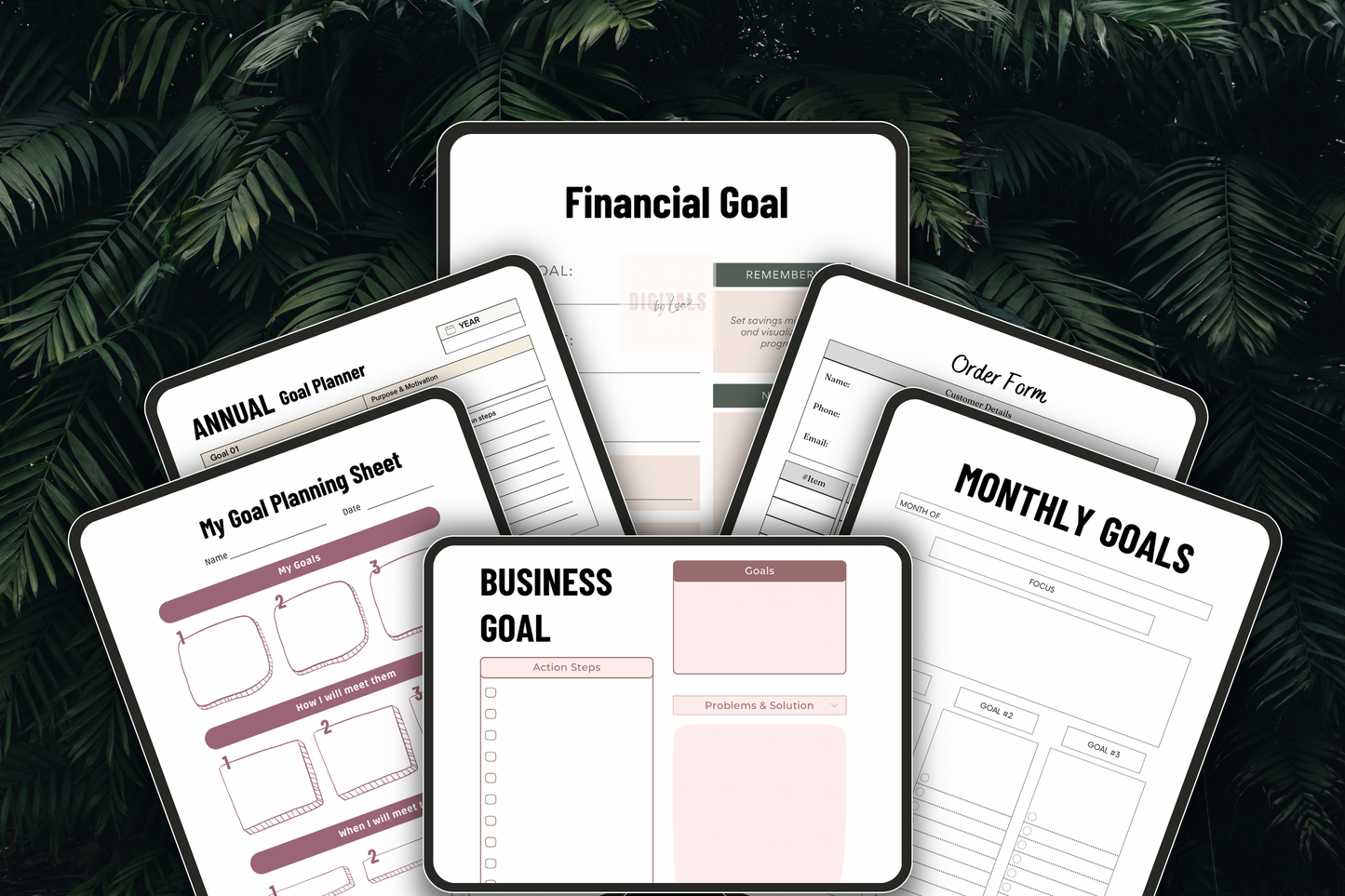 Goal Planner MRR | PLR