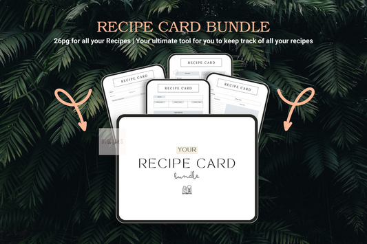 Recipe Bundle MRR | PLR